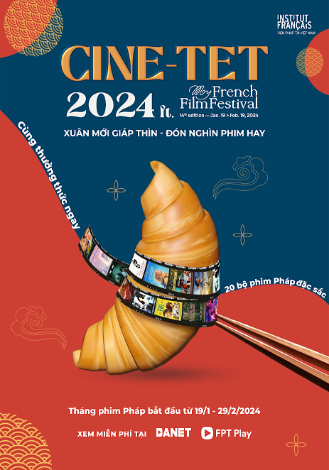 Thưởng thức loạt phim Pháp chiếu miễn phí dịp Tết 2024