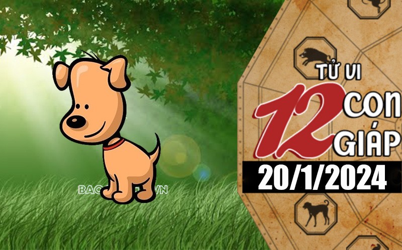 Tử vi hôm nay, xem tử vi 12 con giáp hôm nay ngày 20/1/2024: Tuổi Tuất tài chính thêm nguồn thu Tử vi hôm nay, xem tử vi 12 con giáp hôm nay ngày 20/1/2024: Tuổi Tuất tài chính thêm nguồn thu