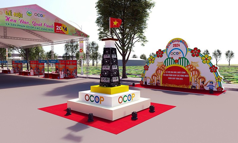 Nhiều hoạt động nghệ thuật hấp dẫn tại Lễ hội hoa đào, quất cảnh và sản phẩm OCOP xuân Giáp Thìn 2024 Nhiều hoạt động nghệ thuật hấp dẫn tại Lễ hội hoa đào, quất cảnh và sản phẩm OCOP xuân Giáp Thìn 2024