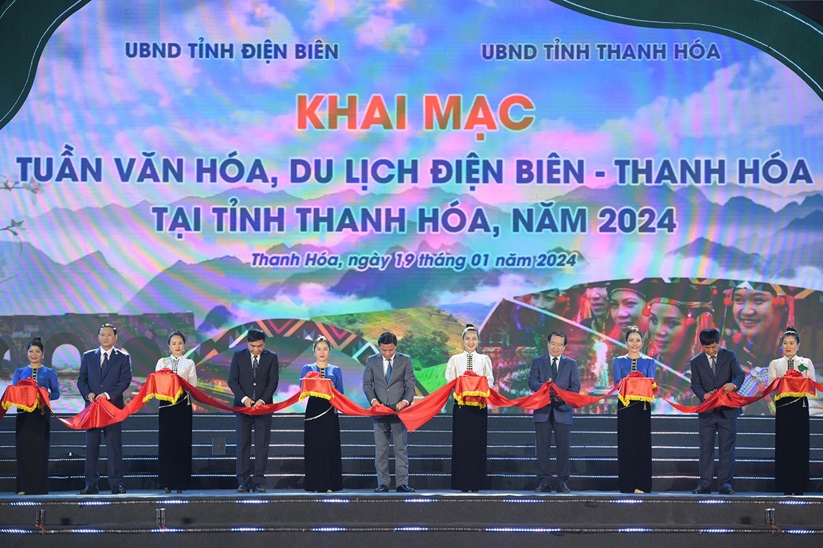 Tuần Văn hóa, Du lịch Điện Biên - Thanh Hóa: Sự hoà quyền sắc màu văn hóa của các dân tộc vùng Tây Bắc và các dân tộc của xứ Thanh Tuần Văn hóa, Du lịch Điện Biên - Thanh Hóa: Sự hoà quyền sắc màu văn hóa của các dân tộc vùng Tây Bắc và các dân tộc của xứ Thanh