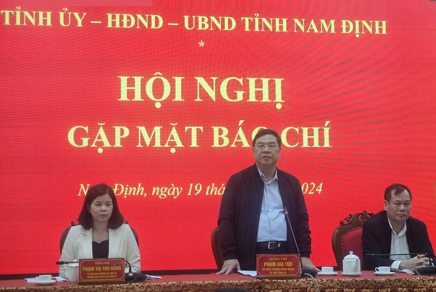 Gặp mặt các cơ quan báo chí đầu năm 2024 Gặp mặt các cơ quan báo chí đầu năm 2024