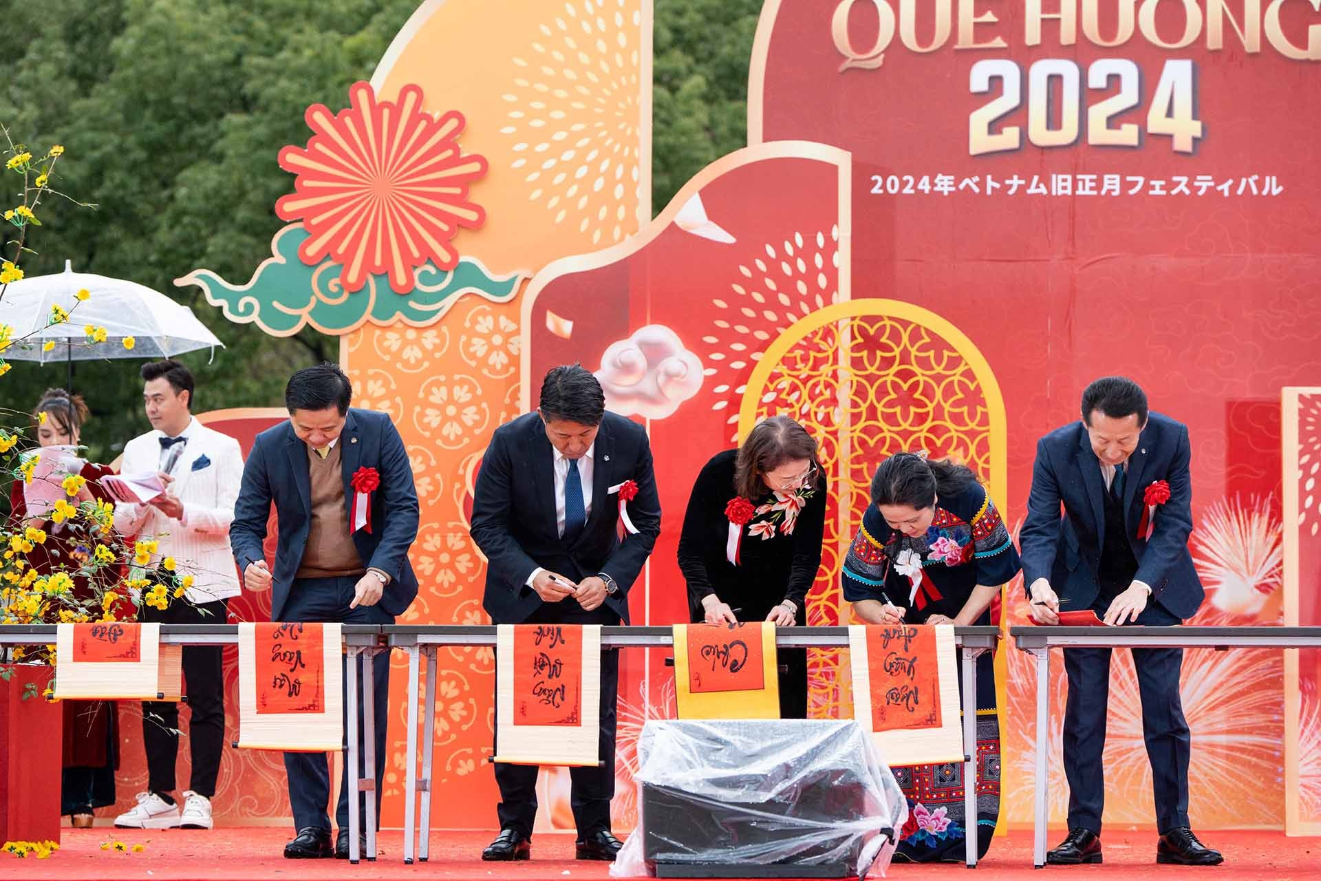 Khai mạc Lễ hội Xuân Quê hương 2024 tại Fukuoka, Nhật Bản