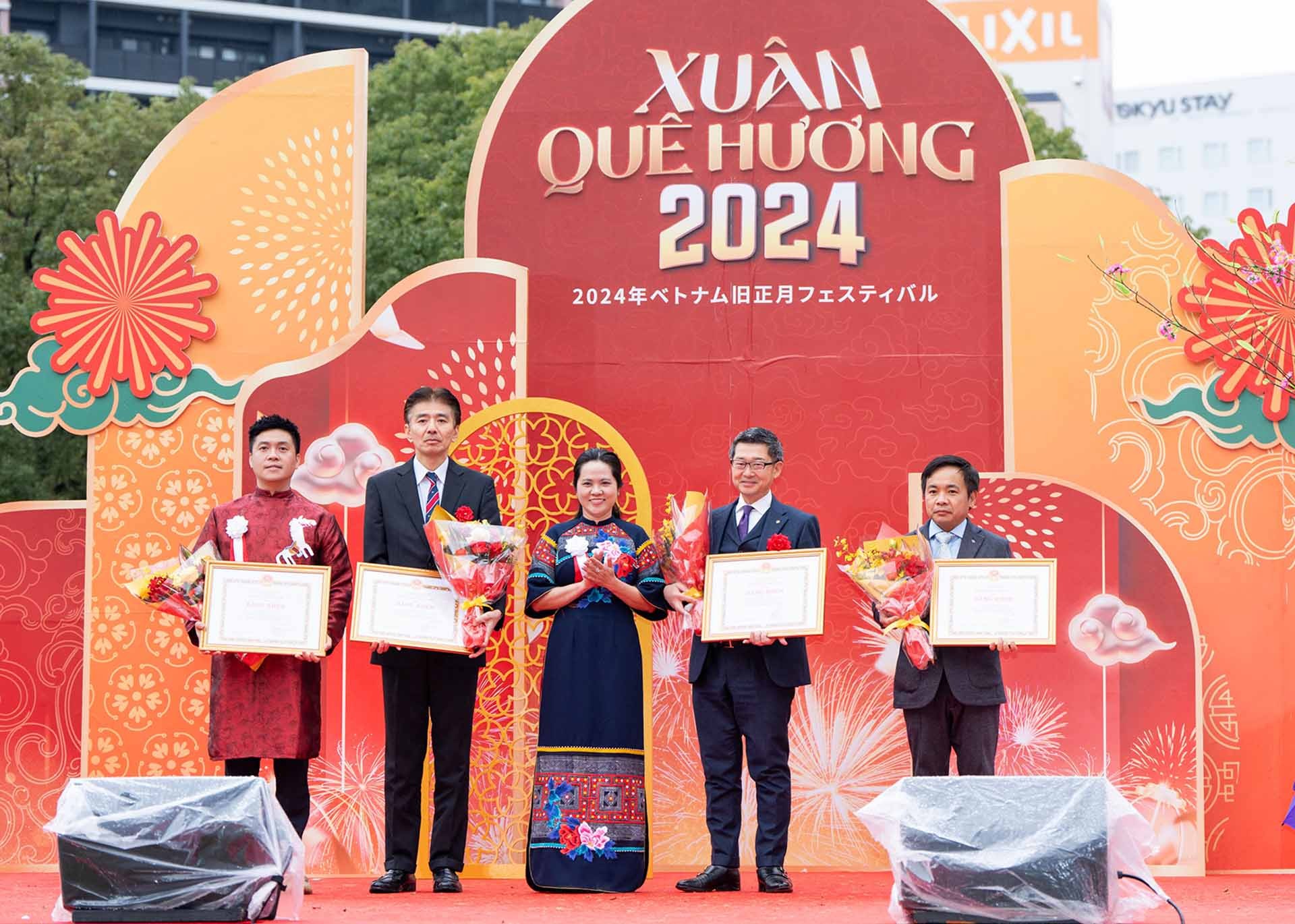Khai mạc Lễ hội Xuân Quê hương 2024 tại Fukuoka, Nhật Bản
