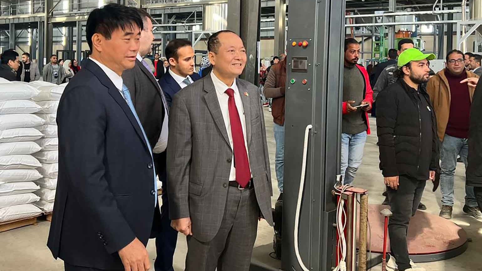 Khánh thành nhà máy đầu tiên của doanh nghiệp Việt Nam tại Ai Cập