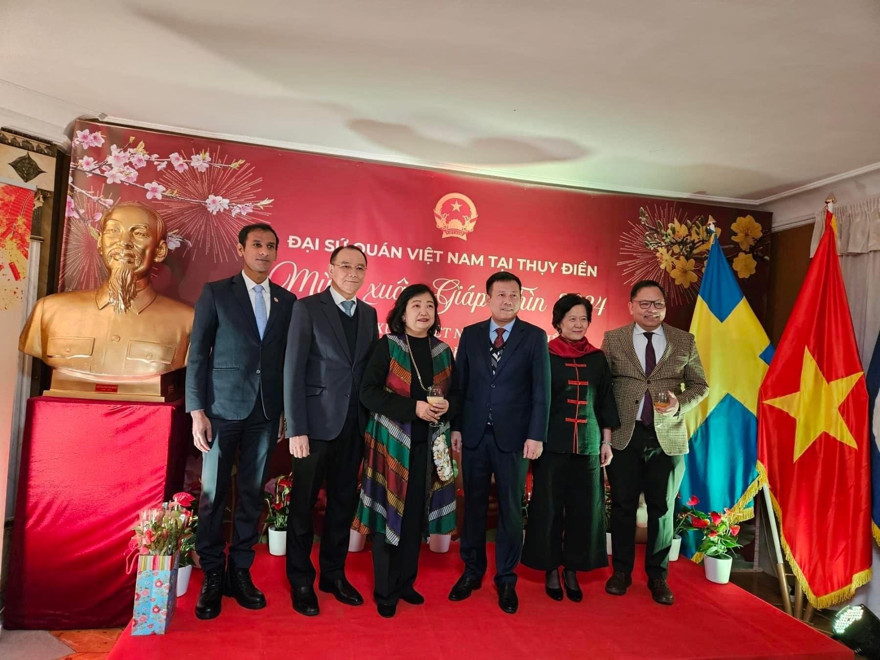 Tết cộng đồng “55 mùa xuân Việt Nam - Thụy Điển”