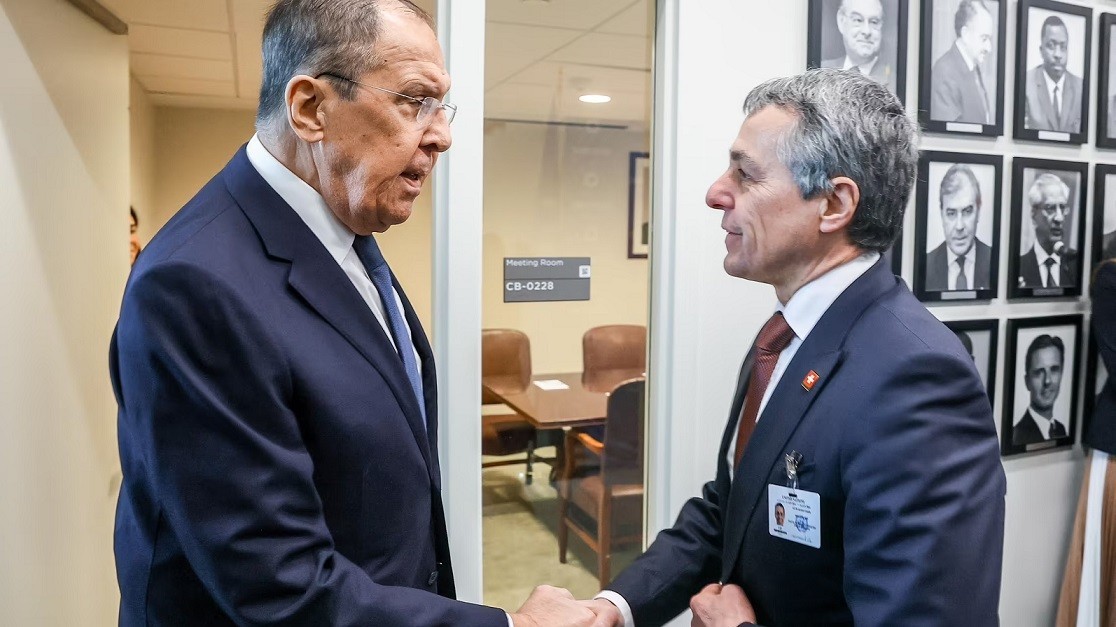 Lý do Ngoại trưởng Nga nói ‘tới nay vẫn tốt’ trong hội đàm với người đồng cấp Thụy Sỹ