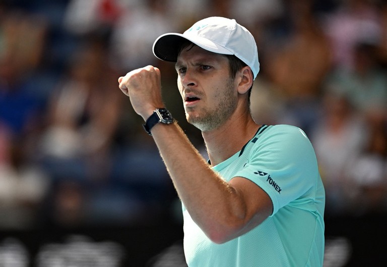 Australian Open 2024: Một số hình ảnh trong trận đấu hấp dẫn giữa Daniil Medvedev và Hubert Hurkacz