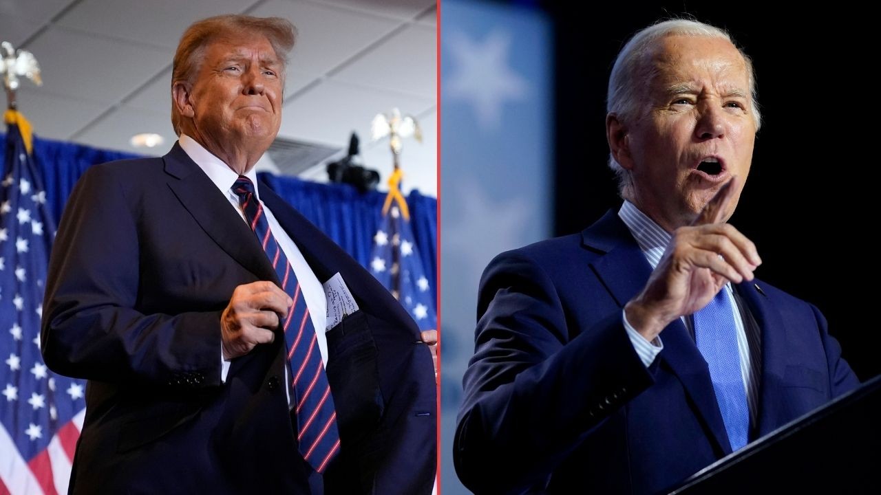 Bầu cử Mỹ 2024: Tổng thống Joe Biden và ông Donald Trump đều giành chiến thắng ở New Hampshire. (Nguồn: AP) Bầu cử Mỹ 2024: Tổng thống Joe Biden và ông Donald Trump đều giành chiến thắng ở New Hampshire. (Nguồn: AP)