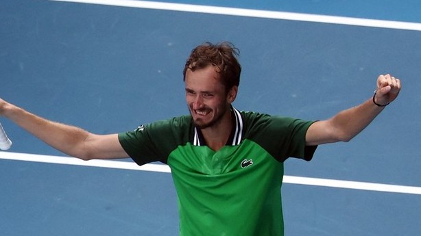 Tứ kết Australian Open 2024: Một số hình ảnh trong trận đấu hấp dẫn giữa Daniil Medvedev và Hubert Hurkacz