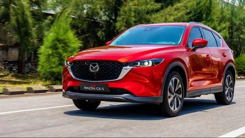 Top 5 xe gầm cao bán chạy nhất năm 2023: Mazda CX-5 dẫn đầu phân khúc
