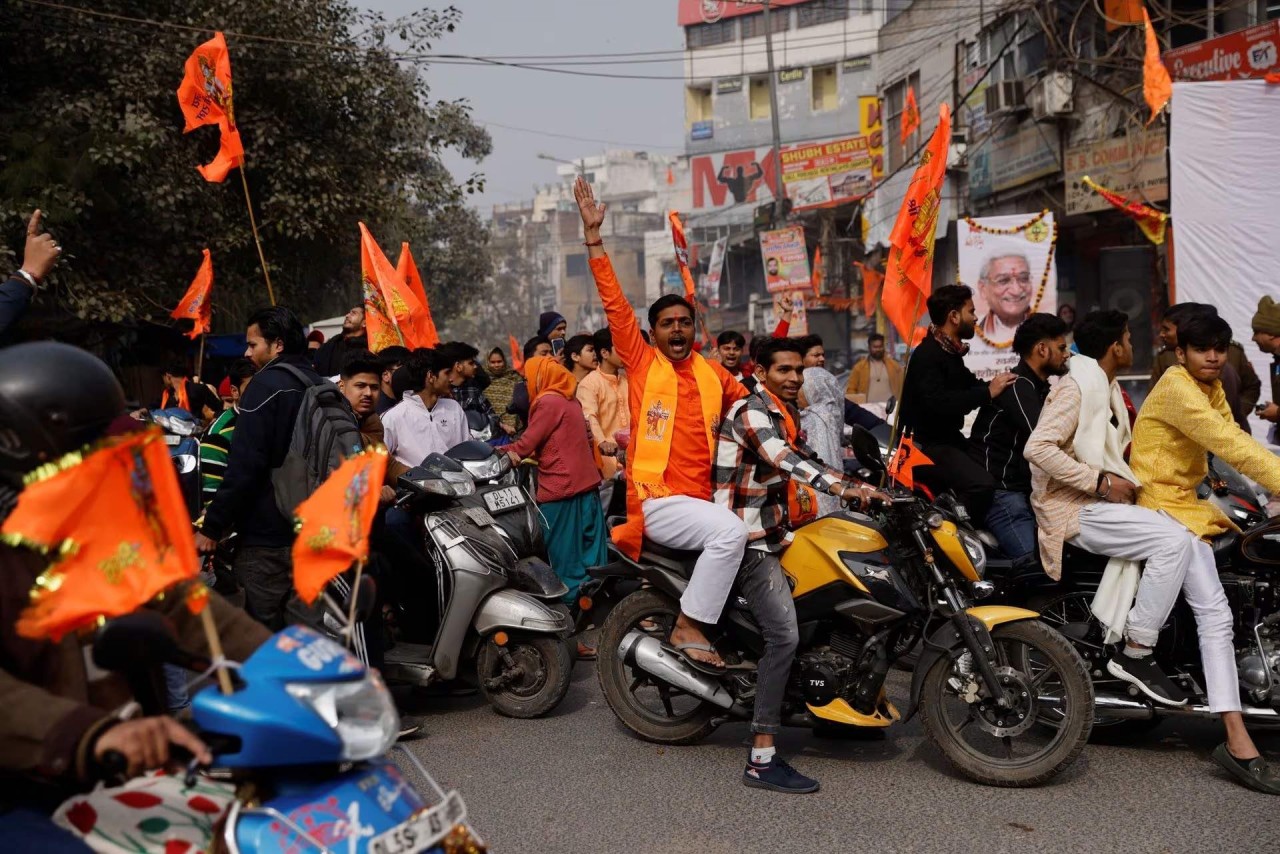 Thủ tướng Ấn Độ Narendra Modi dự lễ khánh thành ngôi đền Hindu mới ở bang Uttar Pradesh