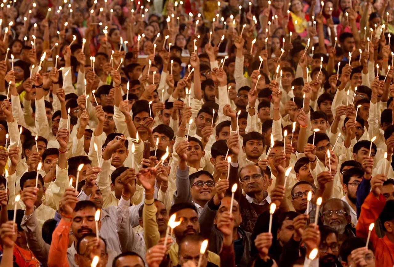 Thủ tướng Ấn Độ Narendra Modi dự lễ khánh thành ngôi đền Hindu mới ở bang Uttar Pradesh