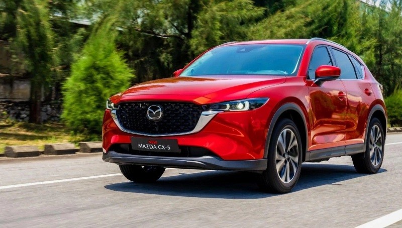 Top 5 xe gầm cao bán chạy nhất năm 2023 Mazda CX-5 dẫn đầu phân khúc