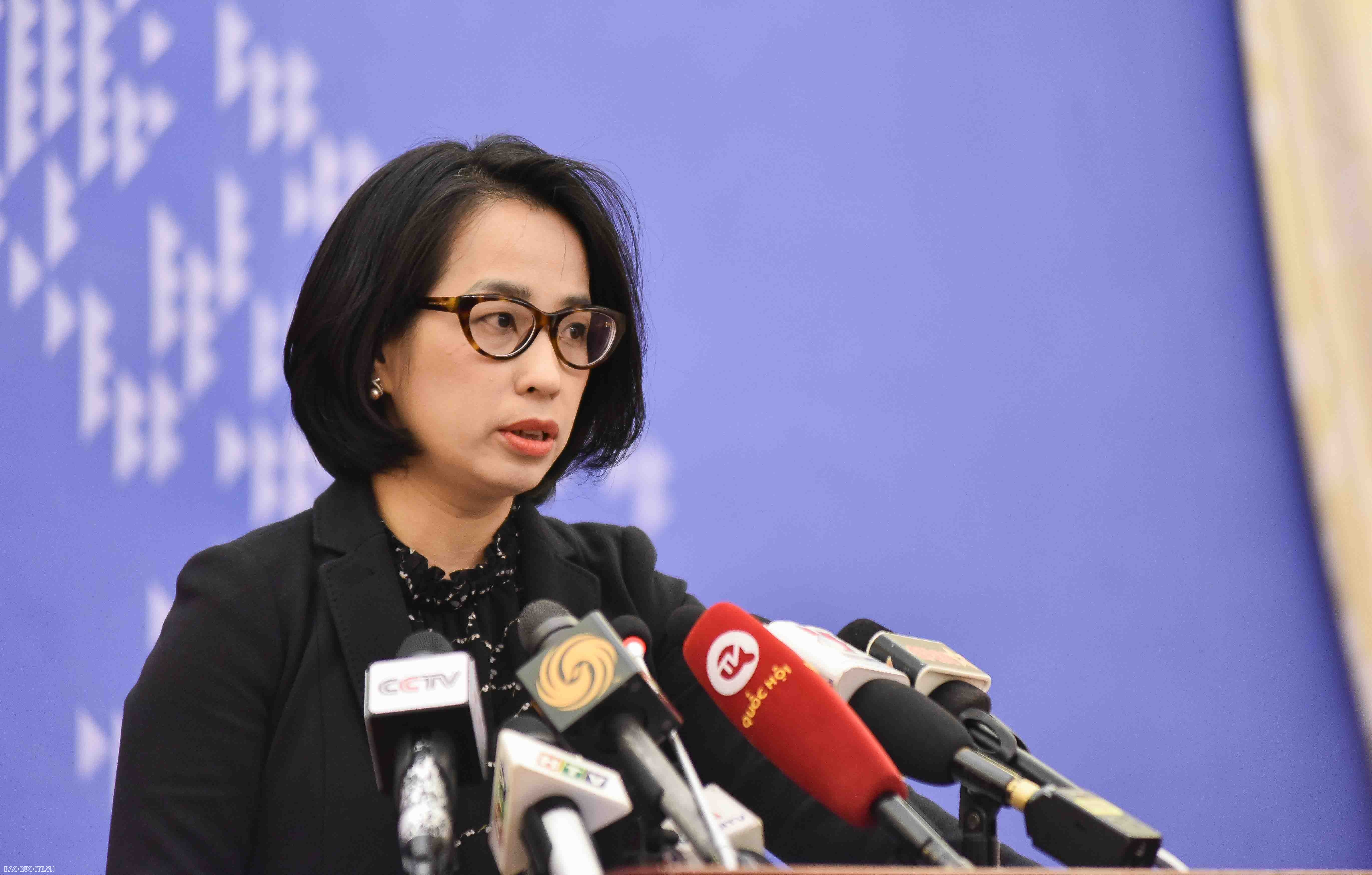 Việt Nam bác bỏ và lên án những bịa đặt, sai sự thật về tình hình nhân quyền tại Việt Nam Việt Nam bác bỏ và lên án những nội dung bịa đặt, sai sự thật về tình hình nhân quyền tại Việt Nam