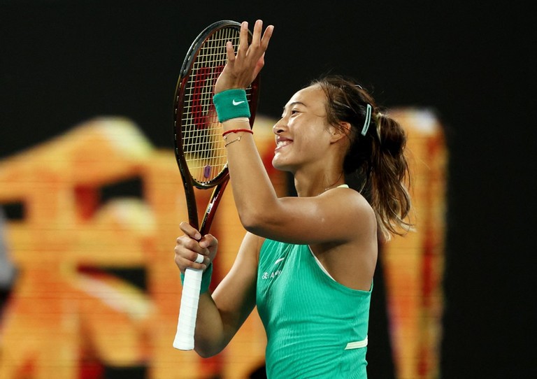 Tay vơt nữ Trung Quốc Dayana Yastremska tranh ngôi vô địch đơn nữ Australian Open 2024