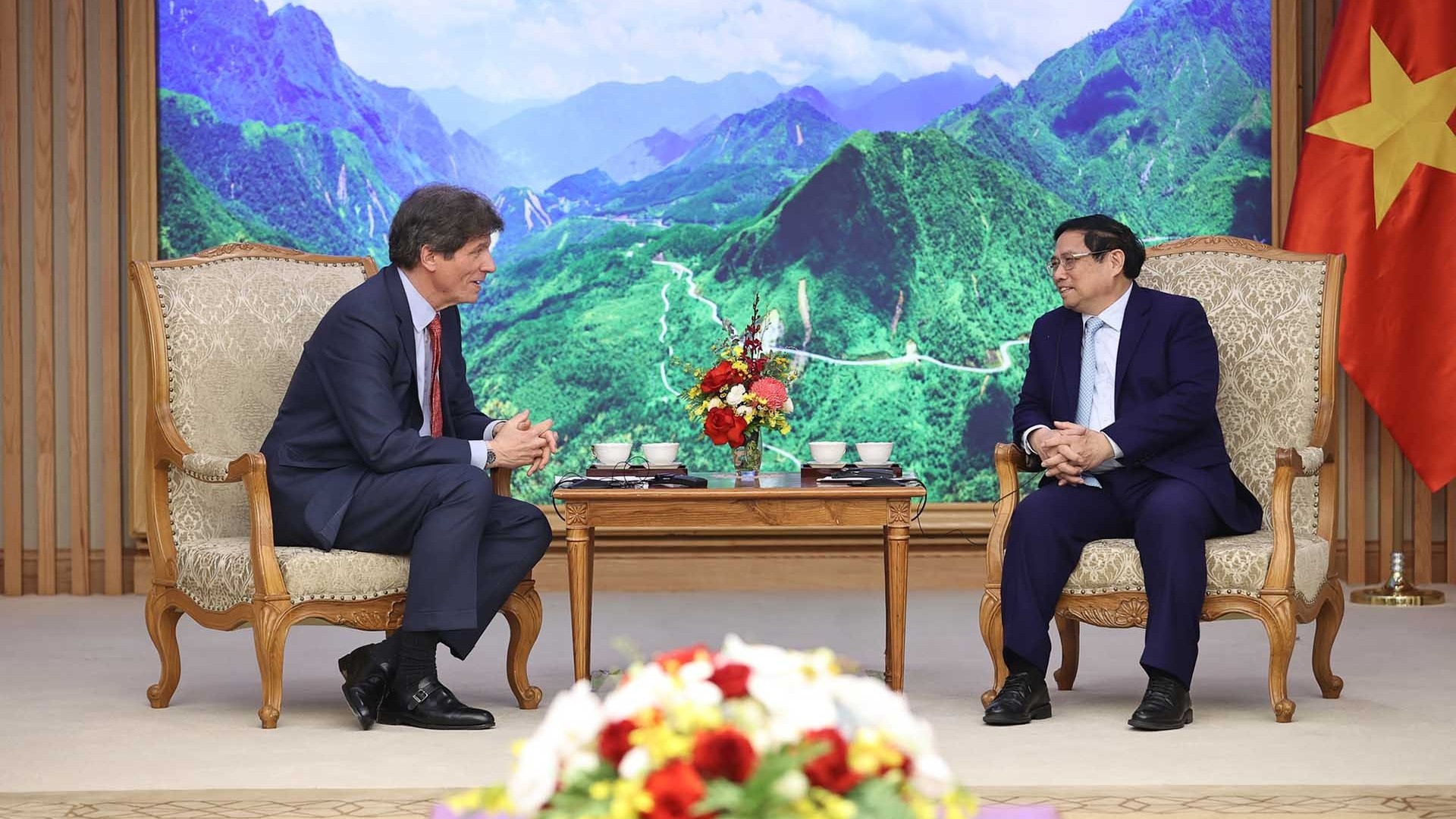 Thủ tướng Phạm Minh Chính tiếp Thứ trưởng Bộ Ngoại giao Hoa Kỳ