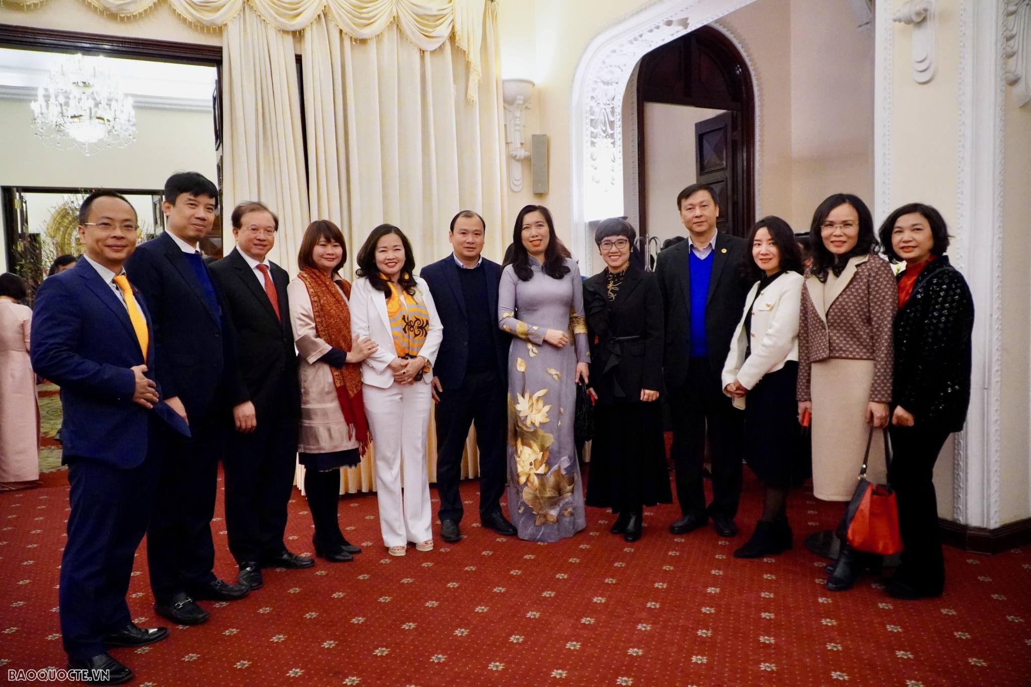 Bộ trưởng Ngoại giao Bùi Thanh Sơn gặp mặt báo chí nhân dịp Tết Giáp Thìn năm 2024