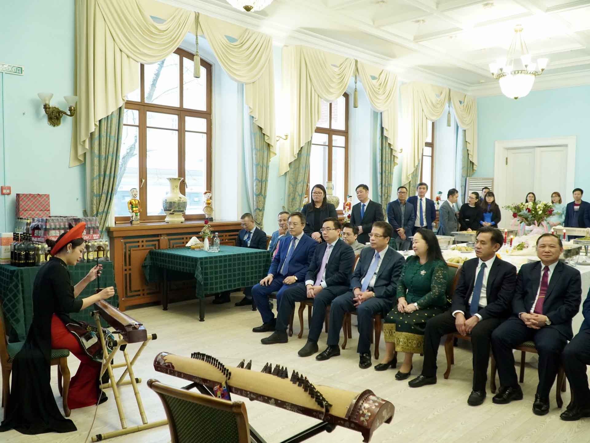 Một tiết mục văn nghệ tại chương trình.