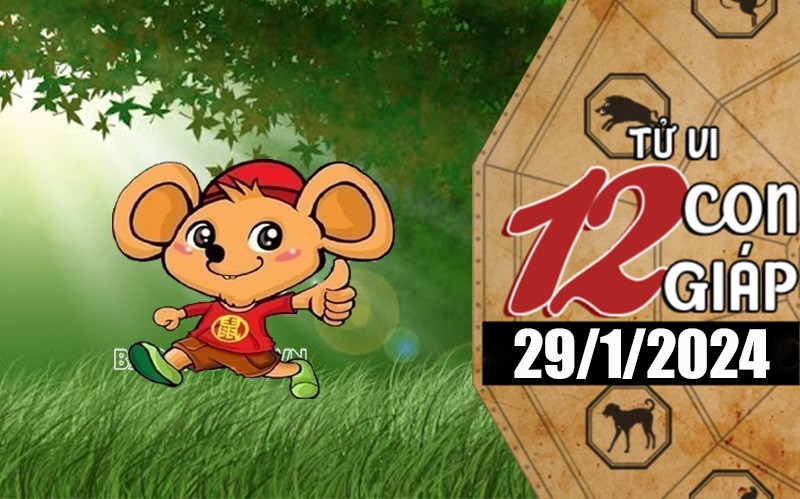 Tử vi hôm nay, xem tử vi 12 con giáp hôm nay ngày 29/1/2024: Tuổi Sửu gia đình hòa thuận Tử vi hôm nay, xem tử vi 12 con giáp hôm nay ngày 29/1/2024: Tuổi Sửu gia đình hòa thuận
