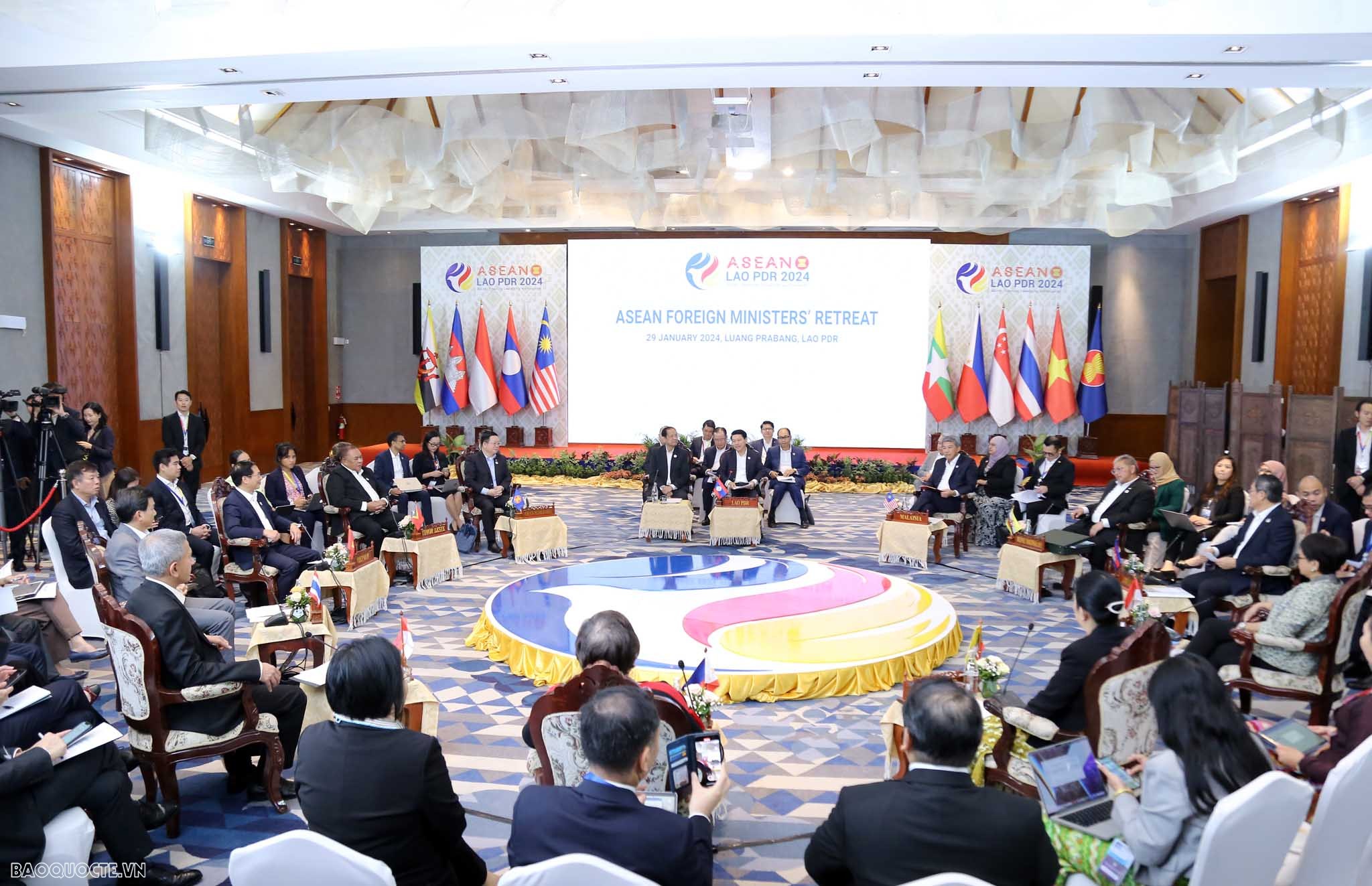 Hợp tác ASEAN năm 2024: Bước chuyển quan trọng của tiến trình xây dựng Cộng đồng Hợp tác ASEAN năm 2024: Bước chuyển quan trọng của tiến trình xây dựng Cộng đồng