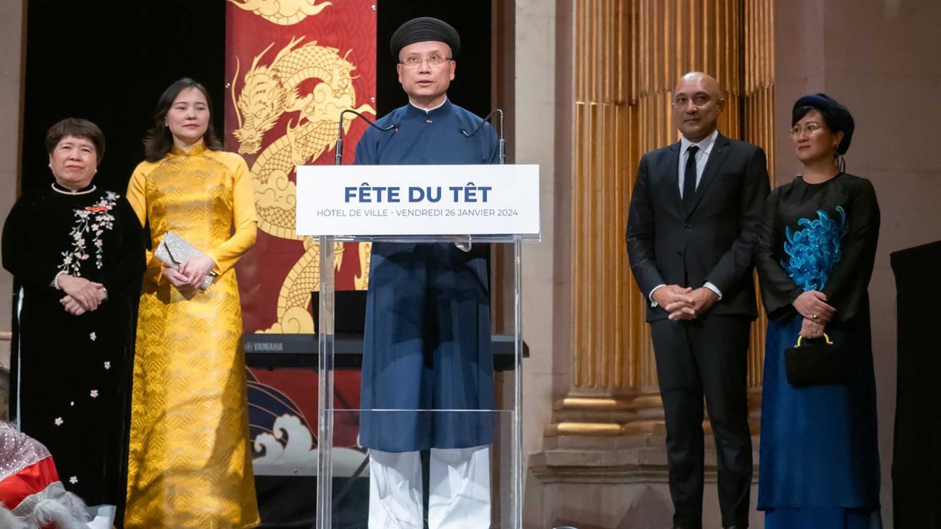 Đại sứ quán Việt Nam tại Pháp tổ chức đón Tết Giáp Thìn 2024