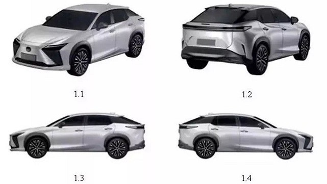 SUV điện hạng sang Lexus RZ đăng ký bảo hộ tại Việt Nam