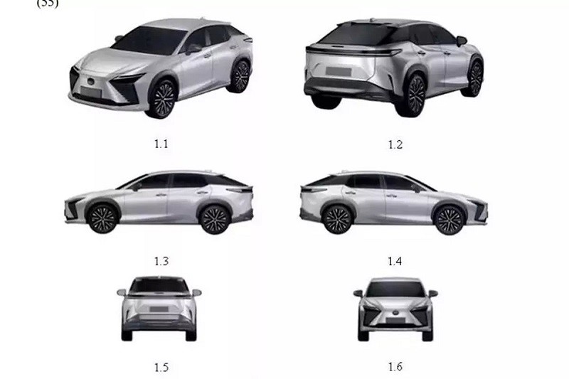 SUV điện hạng sang Lexus RZ đăng ký bảo hộ tại Việt Nam SUV điện hạng sang Lexus RZ đăng ký bảo hộ tại Việt Nam
