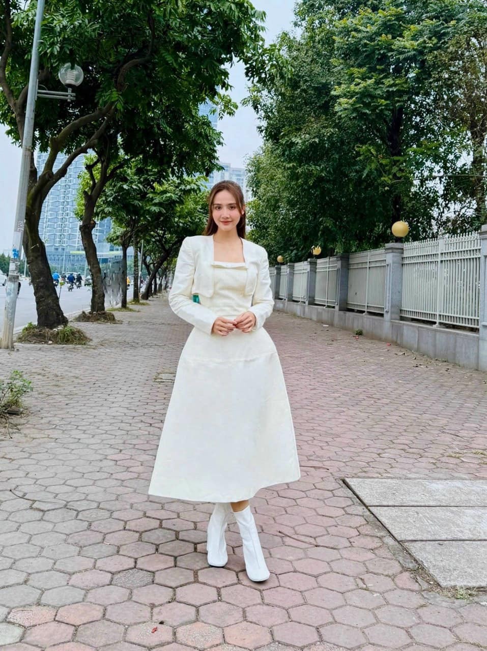 Phong cách đời thường của diễn viên Phan Minh Huyền