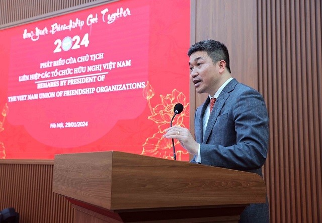 Gặp gỡ hữu nghị chào Xuân Giáp Thìn 2024 và tri ân bạn bè quốc tế Gặp gỡ hữu nghị chào Xuân Giáp Thìn 2024 và tri ân bạn bè quốc tế