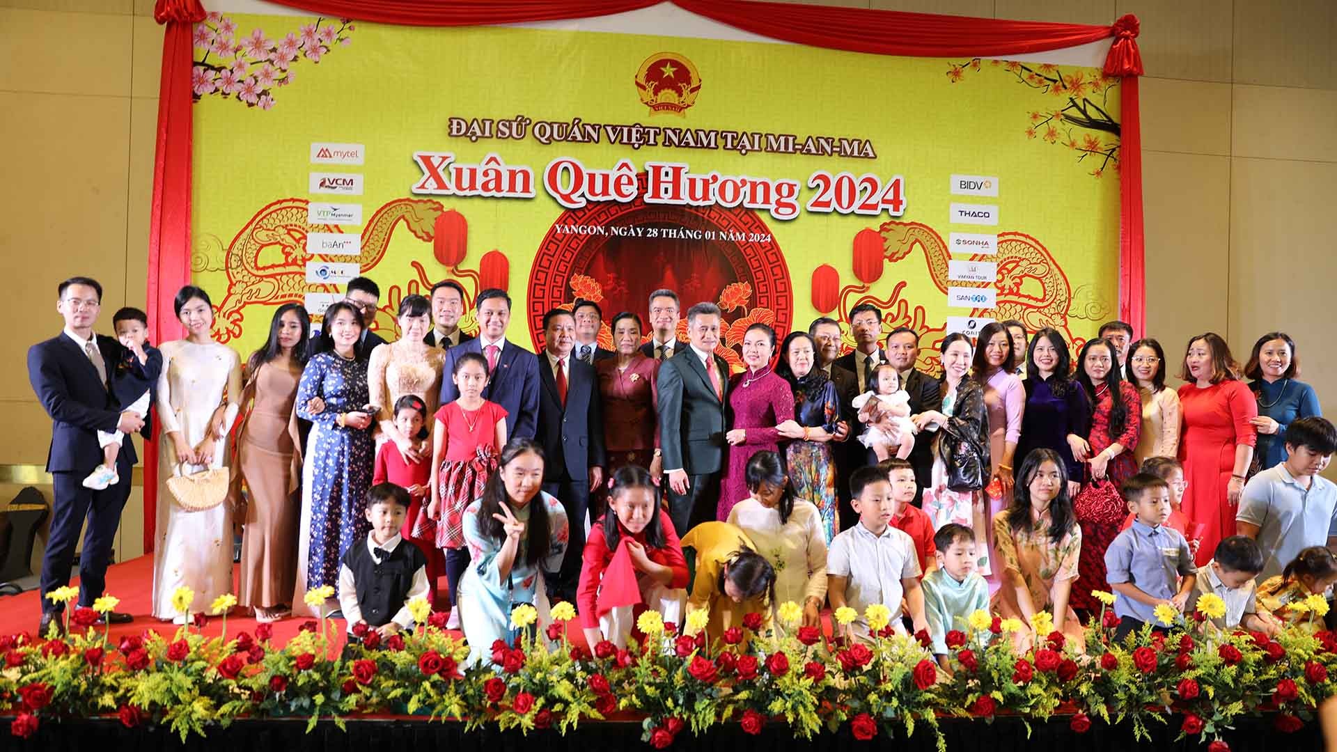 Tết cộng đồng đầm ấm, đặc sắc văn hóa Việt Nam tại Myanmar Tết cộng đồng đầm ấm, đặc sắc văn hóa Việt Nam tại Myanmar