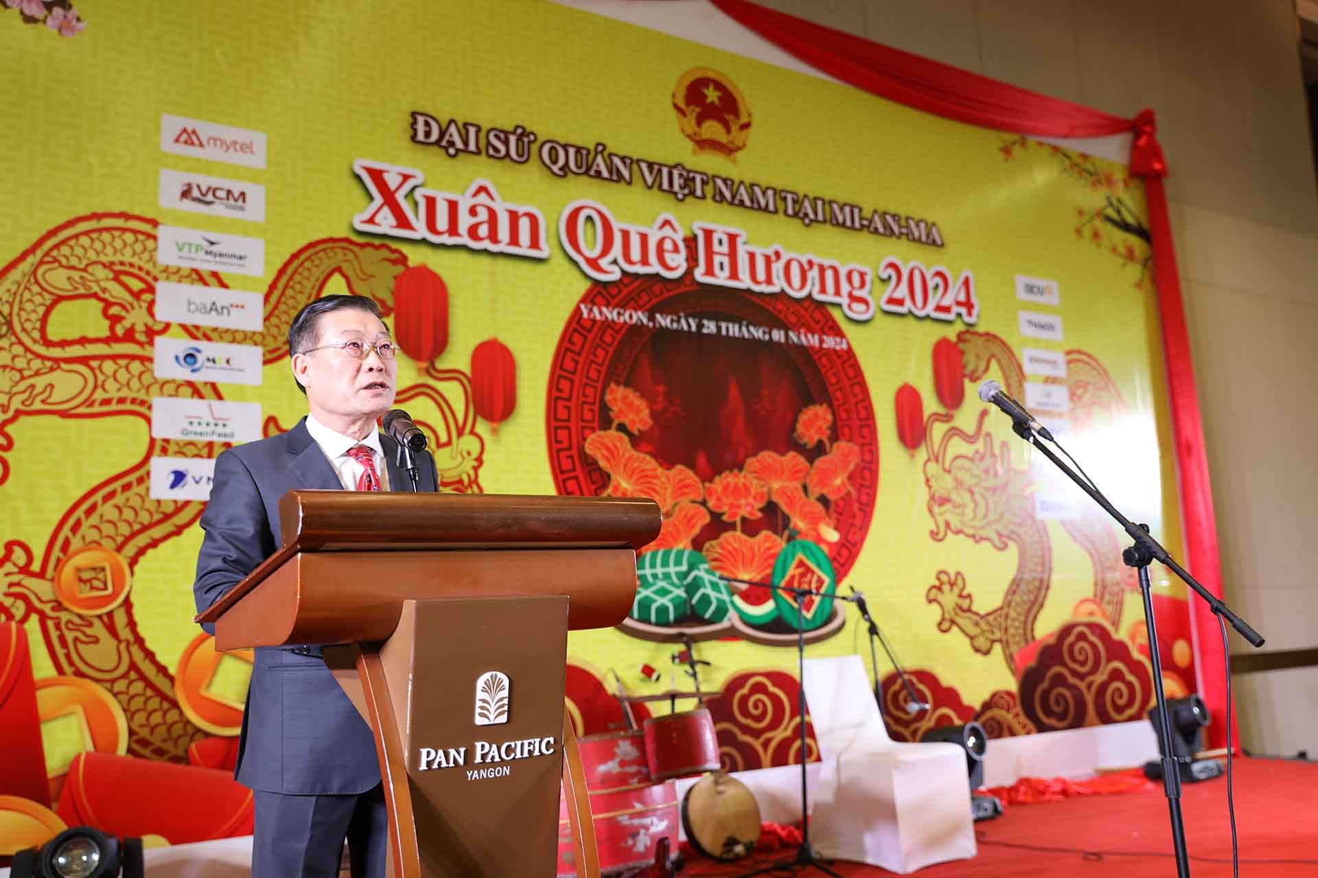 Tết cộng đồng đầm ấm, đặc sắc văn hóa Việt Nam tại Myanmar Tết cộng đồng đầm ấm, đặc sắc văn hóa Việt Nam tại Myanmar