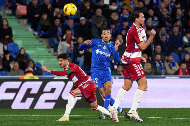 La Liga: Một số hình ảnh về Mason Greenwood trong trận thắng của Getafe trước Granada