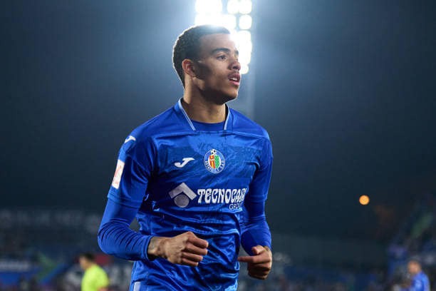 La Liga: Một số hình ảnh về Mason Greenwood trong trận thắng của Getafe trước Granada