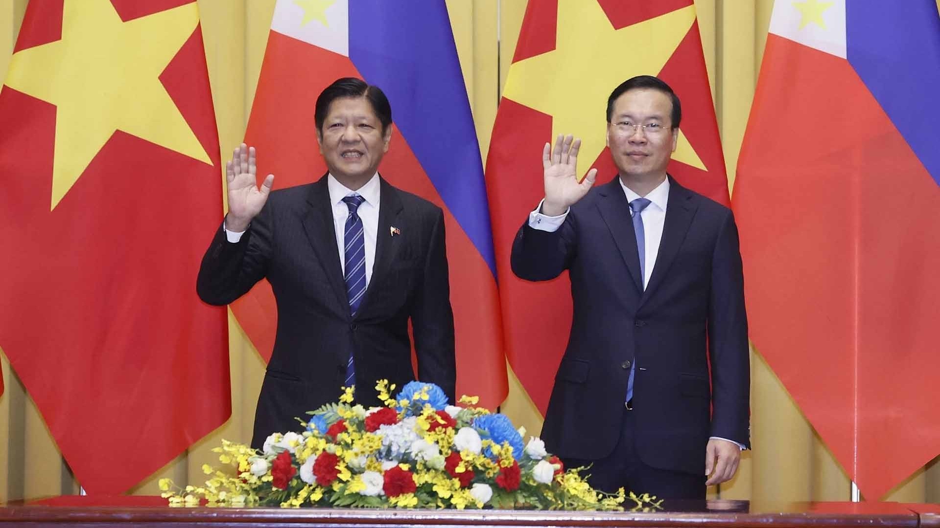 Chủ tịch nước Võ Văn Thưởng hội đàm với Tổng thống Philippines