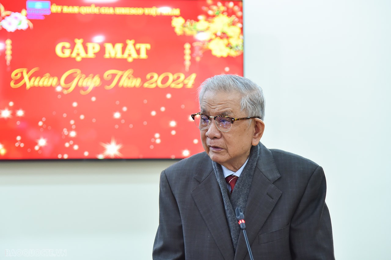 Gặp mặt các cán bộ hưu trí, các chuyên gia, học giả của Ủy ban quốc gia UNESCO Việt Nam Xuân Giáp Thìn 2024 Gặp mặt các cán bộ hưu trí, các chuyên gia, học giả của Ủy ban quốc gia UNESCO Việt Nam Xuân Giáp Thìn 2024