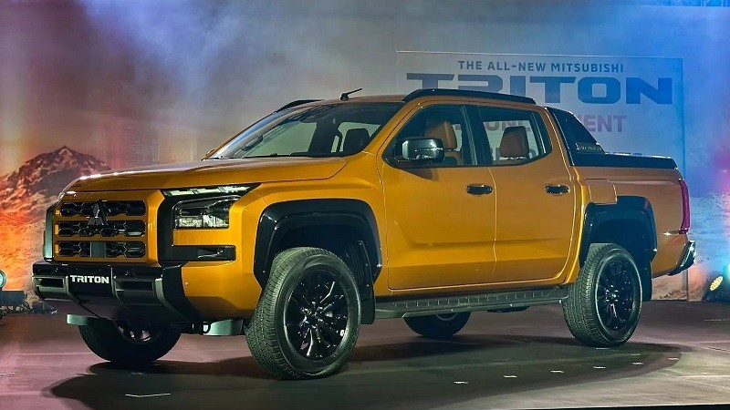 Cận cảnh Mitsubishi Triton 2024 vừa ra mắt tại Philippines, giá từ 495 triệu đồng