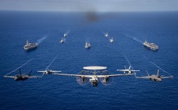 Mỹ-Nhật Bản tập trận hải quân chung