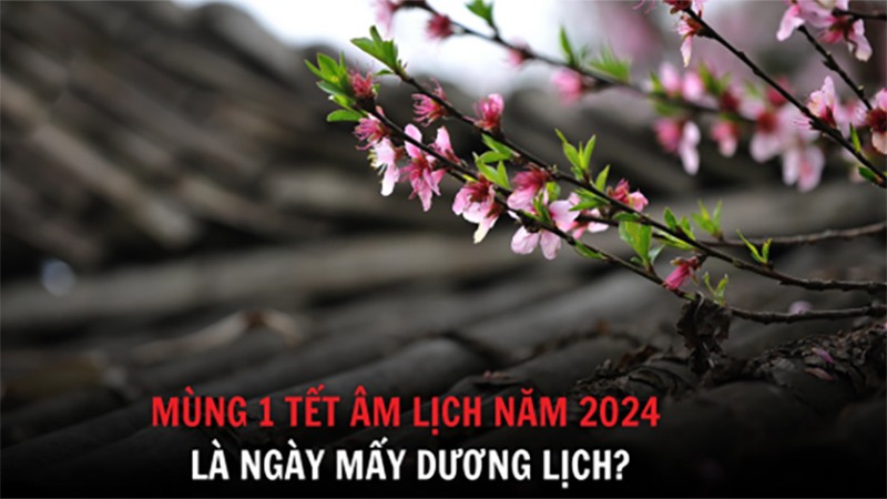 Mùng 1 Tết Nguyên đán Giáp Thìn năm 2024 là ngày mấy dương lịch?