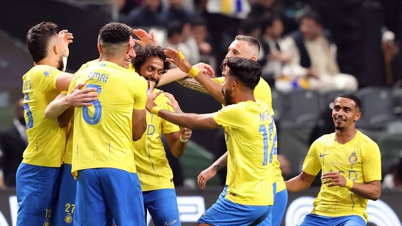 Bóng đá giao hữu: Hình ảnh trận đấu Al Nassr ghi 6 bàn vào lưới Inter Miami