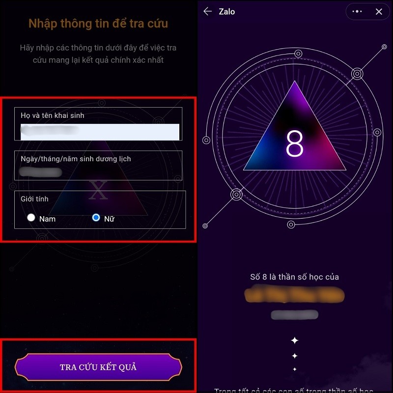 Tra cứu thần số học online trên Zalo cực chuẩn mà bạn nên thử Tra cứu thần số học online trên Zalo cực chuẩn mà bạn nên thử