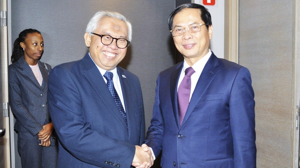 Bộ trưởng Bùi Thanh Sơn gặp Tổng Thư ký IORA Salman Al Farisi