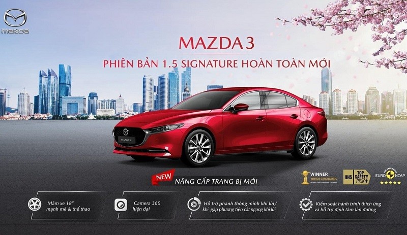 Mazda 3 1.5 Signature vừa được bổ sung tại Việt Nam. Mazda 3 1.5 Signature vừa được bổ sung tại Việt Nam.