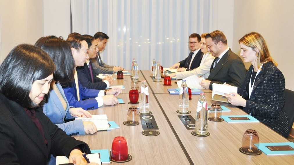 Luxembourg cam kết phối hợp với Việt Nam triển khai hiệu quả Thỏa thuận Đối tác chiến lược về tài chính xanh