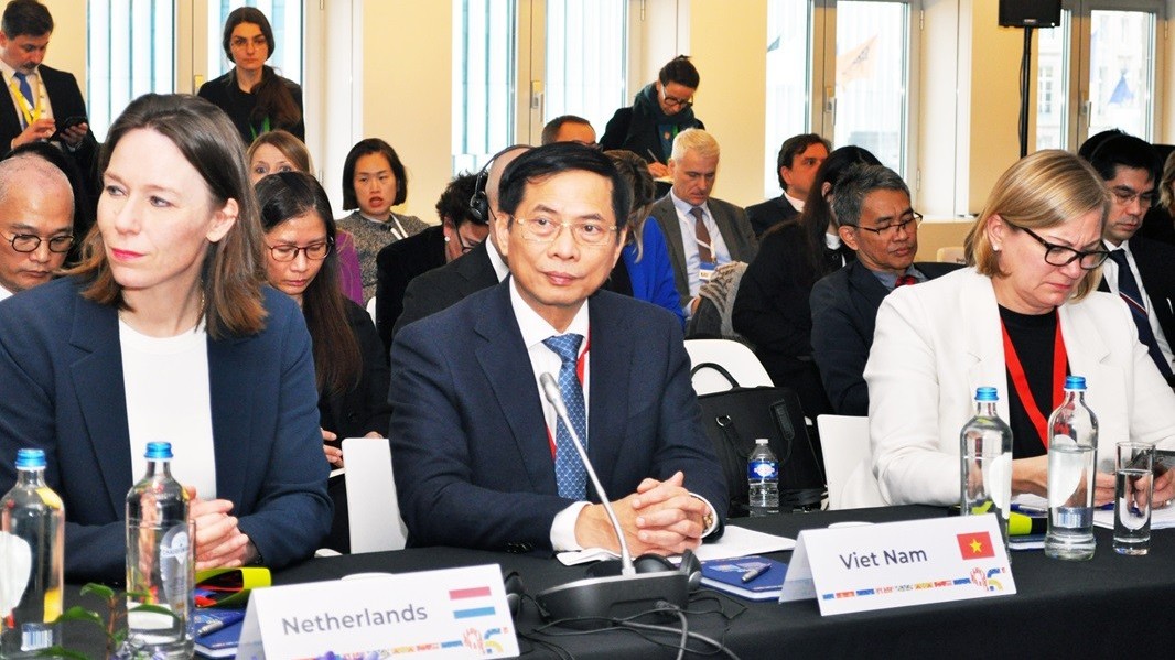 Bộ trưởng Bùi Thanh Sơn: ASEAN-EU cần phối hợp đảm bảo hòa bình, an ninh và ổn định tại khu vực Ấn Độ Dương-Thái Bình Dương