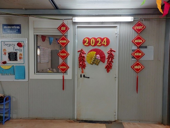 Không khí chuẩn bị Tết của Bệnh viện dã chiến Việt Nam tại Nam Sudan Không khí chuẩn bị Tết của Bệnh viện dã chiến Việt Nam tại Nam Sudan