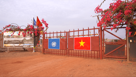 Không khí chuẩn bị Tết của Bệnh viện dã chiến Việt Nam tại Nam Sudan