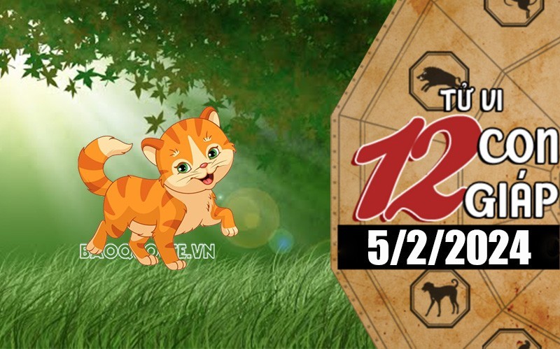 Tử vi hôm nay, xem tử vi 12 con giáp hôm nay ngày 5/2/2024: Tuổi Mão công việc nhận tin vui Tử vi hôm nay, xem tử vi 12 con giáp hôm nay ngày 5/2/2024: Tuổi Mão công việc nhận tin vui