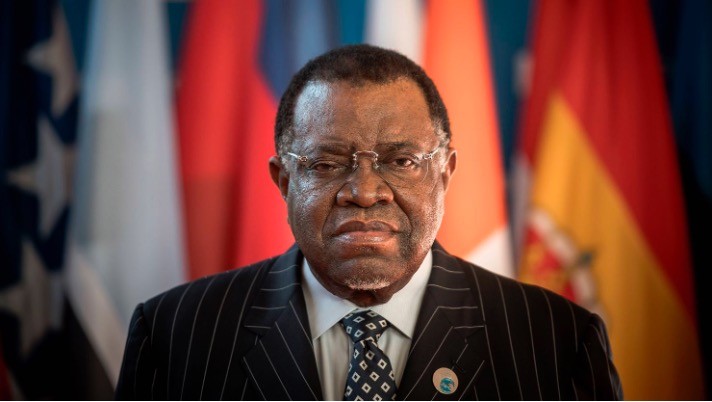 Tổng thống Namibia Hage Geingob. (Nguồn: AP) Tổng thống Namibia Hage Geingob. (Nguồn: AP)