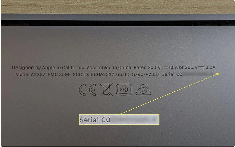 Hướng dẫn chi tiết cách check serial MacBook đơn giản, cực chính xác Hướng dẫn chi tiết cách check serial MacBook đơn giản, cực chính xác