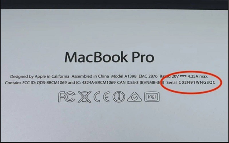 Hướng dẫn chi tiết cách check serial MacBook đơn giản, cực chính xác Hướng dẫn chi tiết cách check serial MacBook đơn giản, cực chính xác